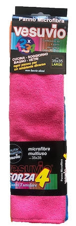 VESUVIO PANNO MICROFIBRA 4PZ COLOR 61714