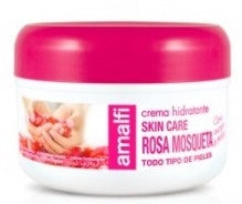 AMALFI CREMA VASO M.USO 200ML ROSA MOSQ.