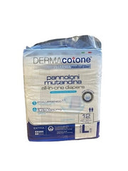 DERMA COTONE PANNOLONI MUTAND. L 12PZ