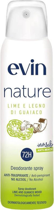 EVIN DEO 72H NATURE INVISIBLE 150ML