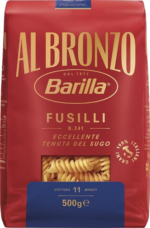 BARILLA BRONZO 341 FUSILLI 500G