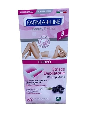 IRGE STRISCE DEPIL.CORPO 8PZ ARGAN 6021