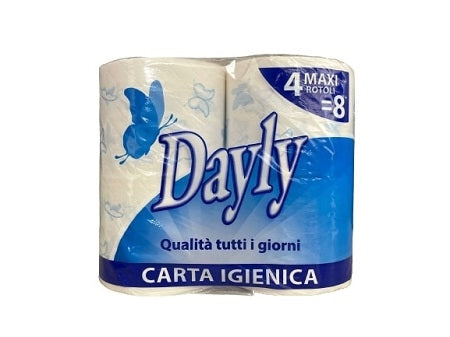 DAYLY CARTA IGIENICA 4 ROTOLI