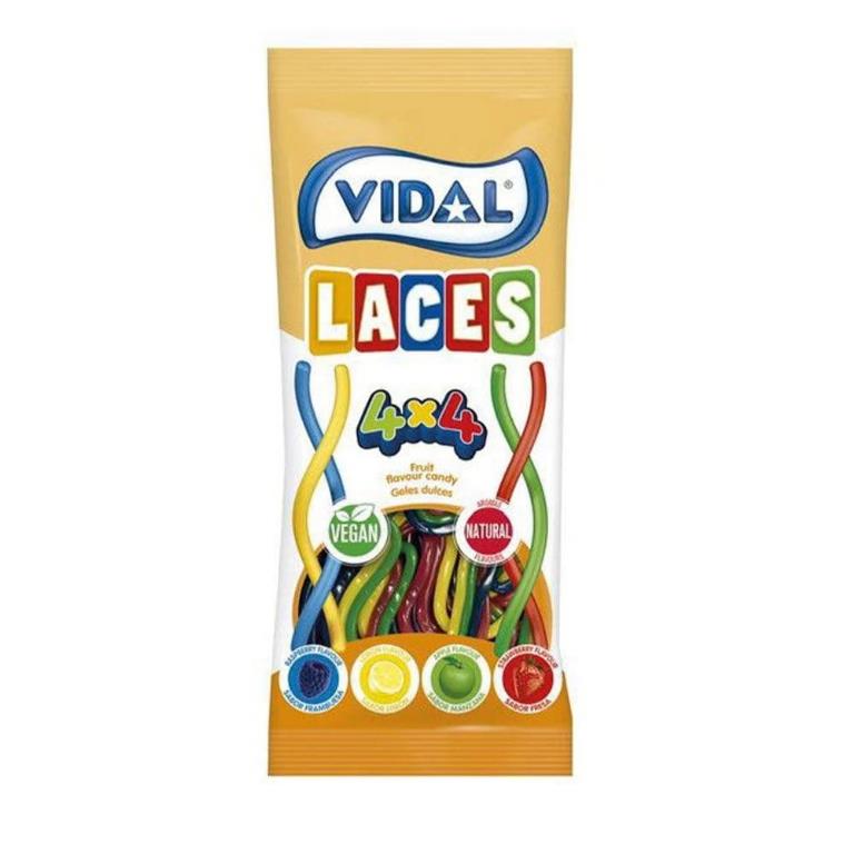 VIDAL LACES 4X4 FRUIT 85G