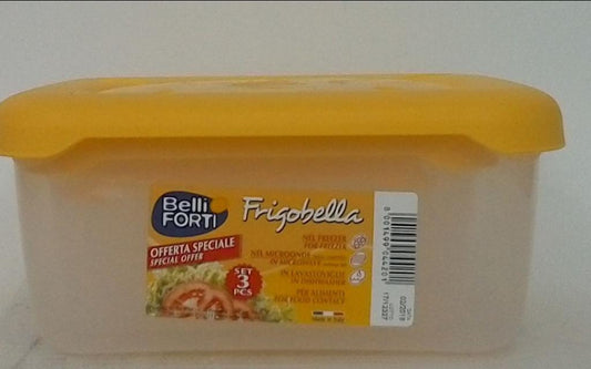 BELLI E FORTI FRIGOBELLA 3PZ RETT.