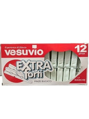 VESUVIO PINZA BUCATO 12PZ BIANCA