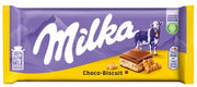 MILKA BAR CHOCO BISCUIT 100G