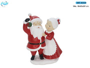 NATALE BABBO E MAMMA POLIRESINA ART.30359 FGF