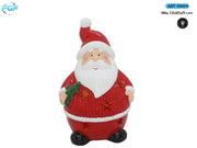 NATALE BABBO C/LED TERRACOTTA ART.35224 FGF