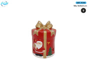 NATALE SCATOLA C/LED TERRACOTTA ART.35361 FGF