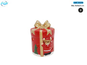 NATALE SCATOLA C/LED TERRACOTTA ART.35378 FGF