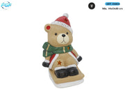 NATALE ORESETTO C/LED TERRACOTTA ART.35804 FGF