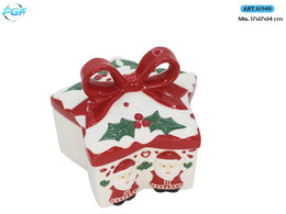 NATALE SCATOLA CERAMICA ART.67149 FGF