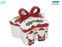 NATALE SCATOLA CERAMICA ART.67194 FGF
