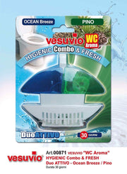 VESUVIO AROMA WC DUO OCEANO E PINO