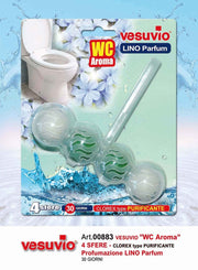 VESUVIO AROMA WC 4 SFERE LINO