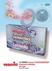 VESUVIO FOGLI ASCIUGATRICE 20PZ LAVANDA