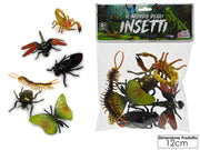 SET ANIMALI 6PZ INSETTI 100028 G.TRADE