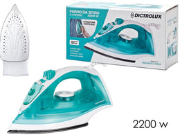 FERRO DA STIRO ACCIAIO 2200W AZZURRO