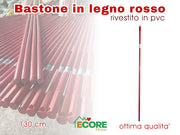BASTONE LEGNO ROSSO 130CM INTRADE
