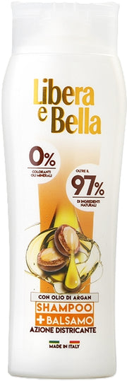 LIBERA E BELLA SHAMPOO + BALSMAO ARGAN 300ML