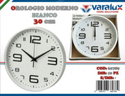 VARALUX OROLOGIO MODERNO BIANCO 60789