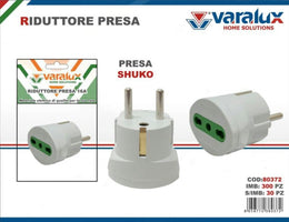 VARALUX RIDUTTORE PRESA SCHUKO 10A/16A