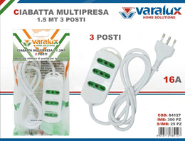 VARALUX SCARPETTA BIVALENTE 1.5MT 16A
