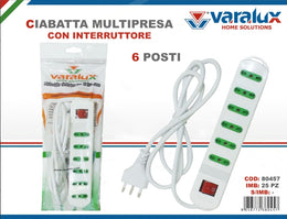 VARALUX SCARPETTA BIVALENTE 6 POSTI