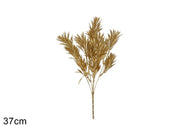 NATALE RAMETTO 37 CM C\GLITTER ORO 63865 2ESSE