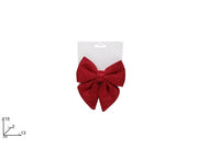NATALE FIOCCO GLITTERATO 13CM ROSSO 93568 2ESSE