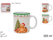 NATALE TAZZONE MUG 325ML ORSETTO 71662 2ESSE