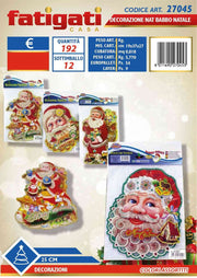 NATALE DECORAZIONE 25CM 27045