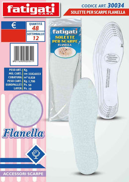 SOLETTE X SCARPE FLANELLA