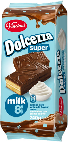VINCINNI DOLCEZZA LATTE T8 240G