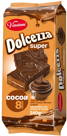 VINCINNI DOLCEZZA CACAO T8 240G