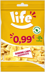 LIFE BANANA CHIPS 90G