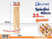SPIEDINI BAMBOO 40CM 35PZ TRESIS