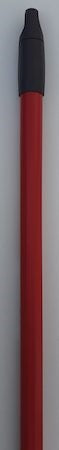 MANICO METALLO OTTAGONALE CM130 ROSSO