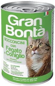 MONGE GRAN BONTA GATTO FEGATO E CONIGLIO 400G