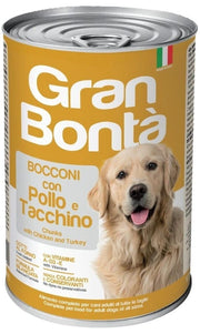 MONGE GRAN BONTA CANE POLLO E TACCHINO 400G