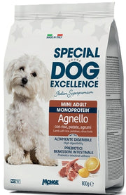 MONGE SPECIAL DOG EXCELLENCE MINI ADULT AGNELLO 800G