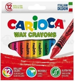 CARIOCA PASTELLI A CERA 12PZ