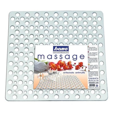 BAMA TAPPETO DOCCIA MASSAGE 53X53 BIANCO