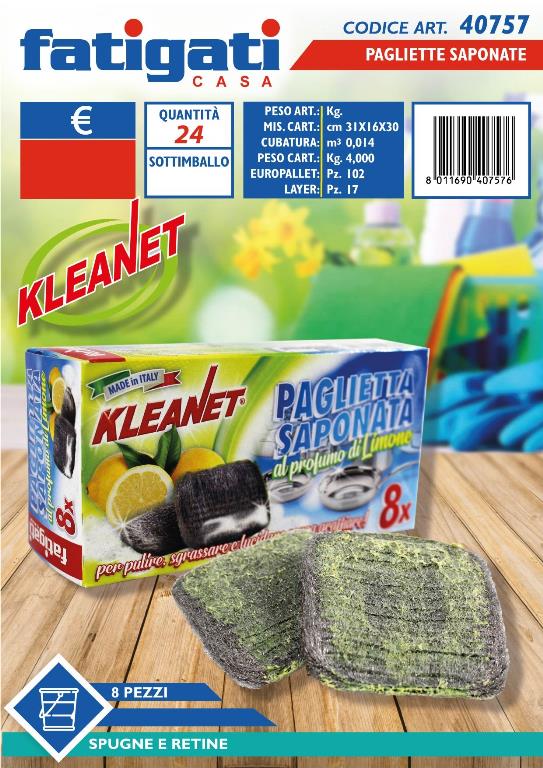 PAGLIETTE SAPONATE 8PZ KLEANET