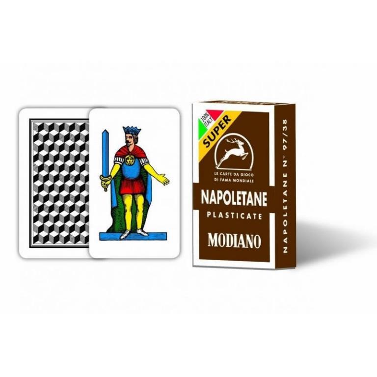 MODIANO CARTE NAPOLETANE MARRONE