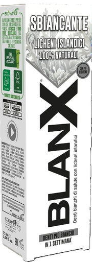 BLANX DENTIFRICIO 75ML SBIANCANTE LICHENI ISLANDICI
