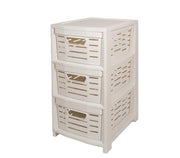 BELLI E FORTI CARRELLO UNIKO 3 CESTELLI BIANCO
