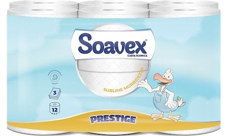 SOAVEX IGIENICA 12 ROTOLI PRESTIGE ORO