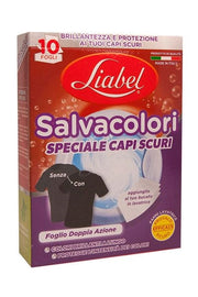 LIABEL SALVACOLORI 10 FOGLI CAPI SCURI